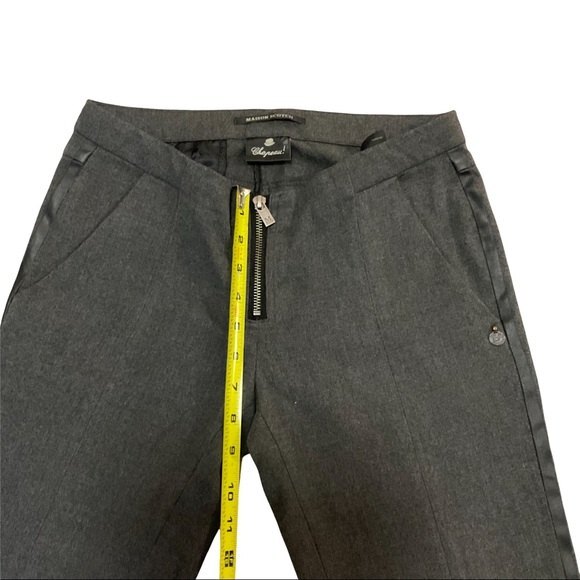 Scotch & Soda Zipper Front Tuxedo Stripe Trouser Pants XS Petite Office - Picture 3 of 8